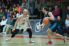 Basketball, Superliga 2023/24, Grunddurchgang 22. Runde, Flyers Wels vs. Vienna Timberwolves,