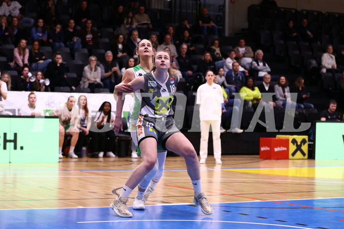 02.03.2025, Graz, Raiffeisen Sportpark, Basketball Damen Superliga 2024/25, Grunddurchgang, 14.Runde, UBI Graz vs. Klosterneuburg Duchess,  