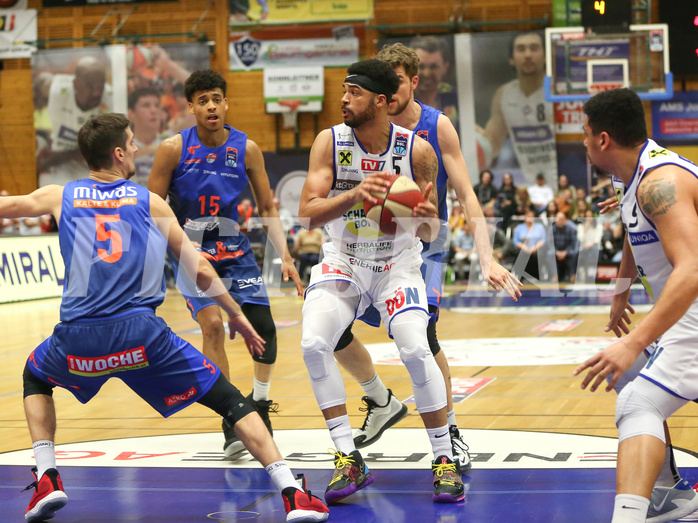 Basketball Superliga 2019/20,  4.Plazierungsrunde Gmunden Swans vs. Kapfenberg Bulls


