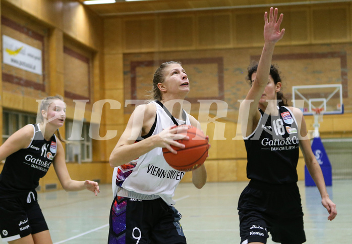 Basketball Damen Superliga 2022/23, Grunddurchgang 6.Runde Vienna United vs. Basket Flames