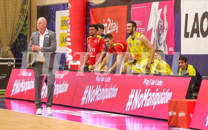 Basketball Superliga 2023/24, Grunddurchgang 10.Runde SKN St. Pölten vs. Oberwart Gunners


