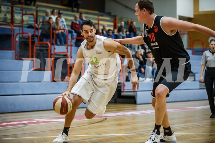 Basketball, Basketball Zweite Liga, Grunddurchgang 7.Runde, Basket Flames, Mistelbach Mustangs, Fabricio Vay (22)