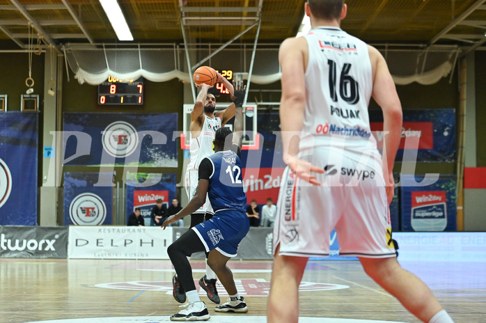 Basketball, Superliga 2024/25, Grunddurchgang 17.Runde, Flyers Wels vs. BBC Nord Dragonz,
