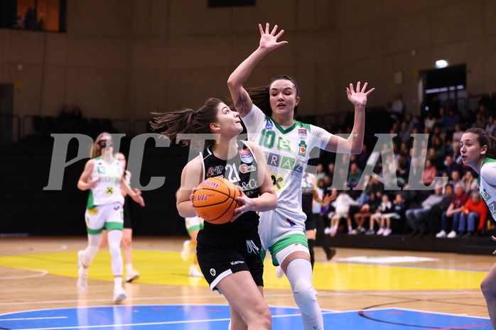 01.12.2024, Graz, Raiffeisen Sportpark, Basketball Damen Superliga 2024/25, Grunddurchgang, 8.Runde, UBI Holding Graz vs. Basket Flames
