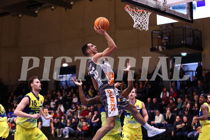 01.03.2025, Graz, Raiffeisen Sportpark Graz, Basketball Superliga 2024/25, 1. Plazierungsrunde, UBSC Graz - Klosterneuburg Dukes