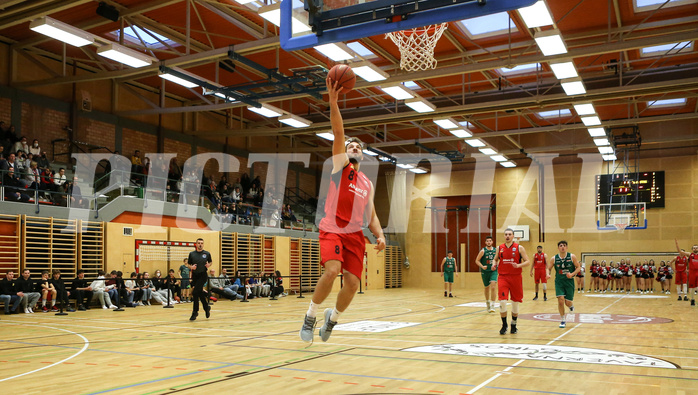 Basketball Zweite Liga 2021/22, Grunddurchgang 17.Runde Mistelbach Mustangs vs. Future Team Steiermark