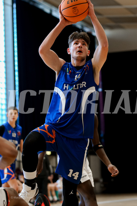 02.03.2025 Österreichischer Basketballverband 2024/25, SLMU16 Basket Flames WAT vs. FCN Baskets Wels