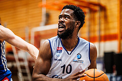 Basketball, win2day Basketball Superliga 2024/25, Playoffs Finale 2. Spiel
, BBC Nord Dragonz, Oberwart Gunners, Austen Awosika (10)