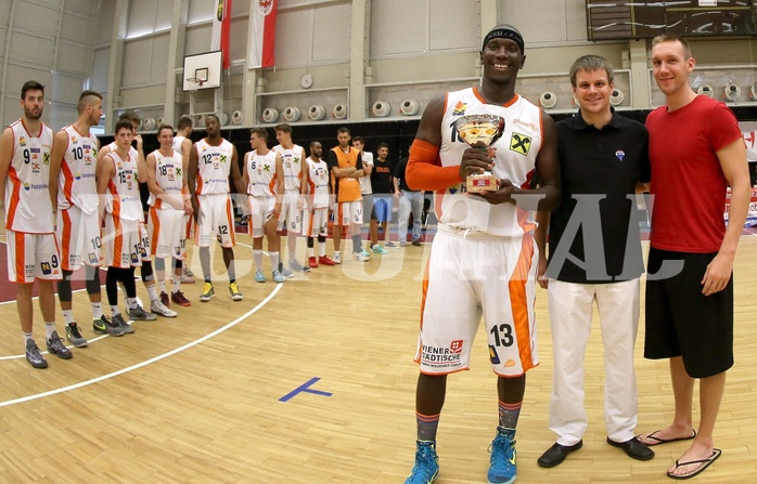 Basketball ABL 2015/16 Vorbereitung NÃ-CUP Finale BK Dukes Klosterneuburg vs. Traiskirchen Lions