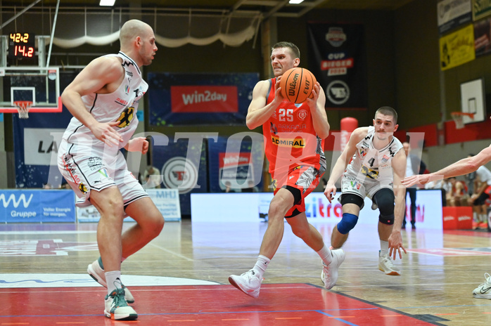 Basketball Superliga 2023/24, 1.Plazierungsrunde,
Flyers Wels vs. Traiskirchen Lions

