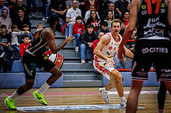 Basketball, Win2Day Superliga 2024/25, Grunddurchgang 15.Runde, Traiskirchen Lions, Fuerstenfeld Panthers, Ryan Moffat (4)