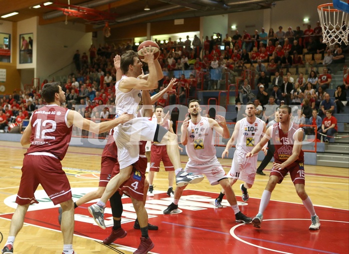 Basketball ABL 2015/16 Playoff Halbfinale Spiel 4 Traiskirchen Lions vs. WBC Wels


