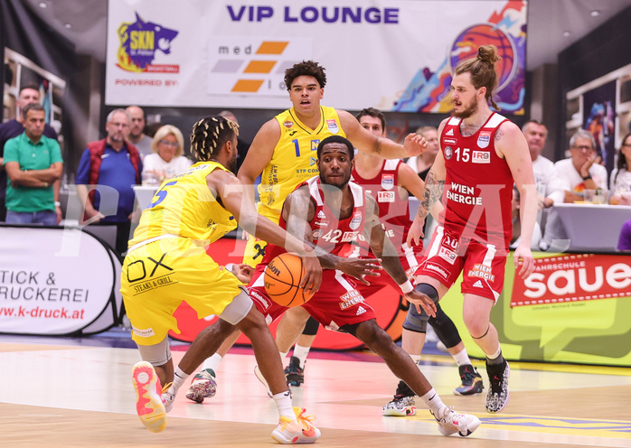 Basketball Superliga 2023/24, Grunddurchgang 3.Runde SKN St. Pölten vs. BC Vienna


