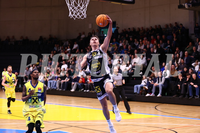 18.04.2025, Graz, Raiffeisen Sportpark Graz, Basketball Superliga 2024/25, Playoffs, Viertelfinale, Spiel 2, UBSC Graz - Gmunden Swans