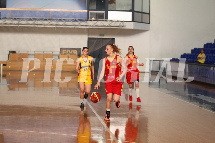 FIBA Europe EC U20 Women Division B Romania vs Montenegro