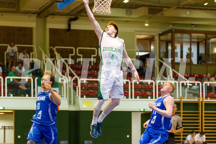 FIBA U18 European Championship Men 2015 DIV B Team Ireland vs Team Iceland 