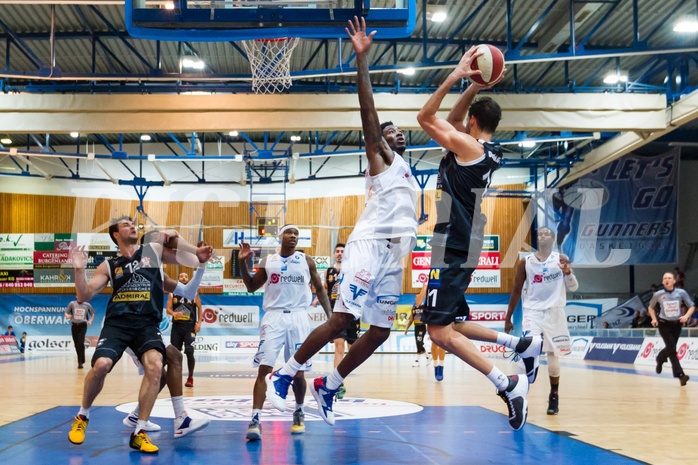 Basketball ABL 2016/17 Grunddurchgang 5.Runde Oberwart Gunners vs. Traiskirchen Lions