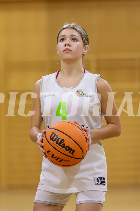 20.10.2024 Österreichischer Basketballverband 2024/25, SLWU16, Basket Flames UNION vs. Basket Duchess

