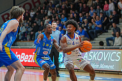 Basketball Superliga 2024/25, Grunddurchgang 15.Runde Oberwart Gunners vs. SKN St.Pölten