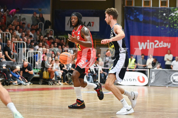 Basketball, Superliga 2024/25, Grunddurchgang 7.Runde, Flyers Wels vs. Gmunden,