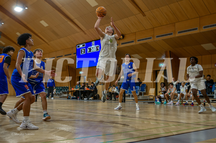 12.01.2025 Österreichischer Basketballverband 2024/25, SLMU19, Basket Flames WAT vs. BBU Salzburg