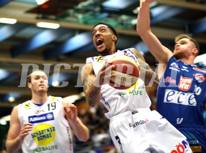 Basketball ABL 2015/16 Grundurchgang 28.Runde Gmunden Swans vs. Kapfenberg Bulls


