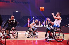 19.01.2025, Graz, Raiffeisen Sportpark, Rollstuhl BB Cup 2025, Finale, Flinkstones Graz vs Sitting Bulls Klosterneuburg,  