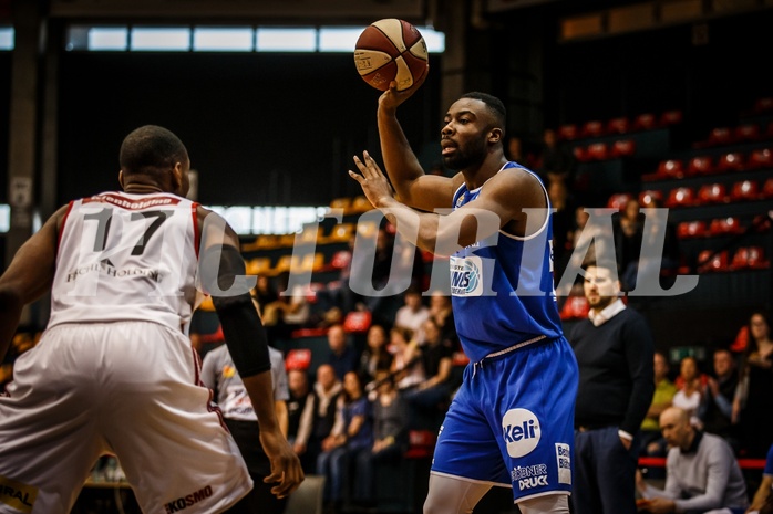 Basketball, ABL 2018/19, Grunddurchgang 30.Runde, BC Vienna, Oberwart Gunners, Christopher Tawiah (14) Basketball, ABL 2018/19, Grunddurchgang 30.Runde, BC Vienna, Oberwart Gunners, Christopher Tawiah (14)