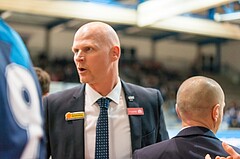 Basketball, ABL 2017/18, Grunddurchgang 15.Runde, Oberwart Gunners, Kapfenberg Bulls, Mike COFFIN (Headcoach)