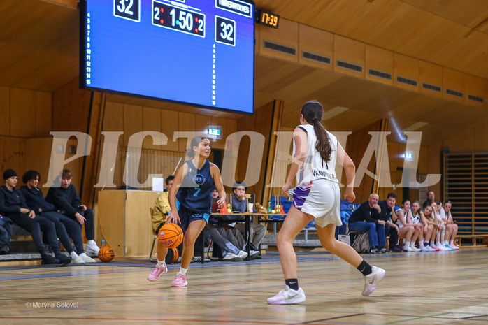 01.12.2024 Österreichischer Basketballverband 2024/25, SLWU19, Vienna United vs. Vienna Timberwolves