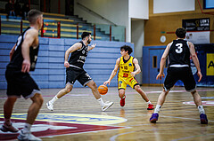 Basketball, Basketball Zweite Liga 2024/25, Grunddurchgang 19.Runde, Traiskirchen Lions NexGen, Wörthersee Piraten, David Hofstädter (10)