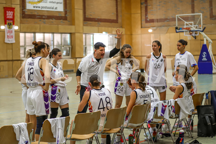 Basketball Damen Superliga 2024/25, Grunddurchgang 03.Runde VIENNA UNITED vs. DBB WELS

