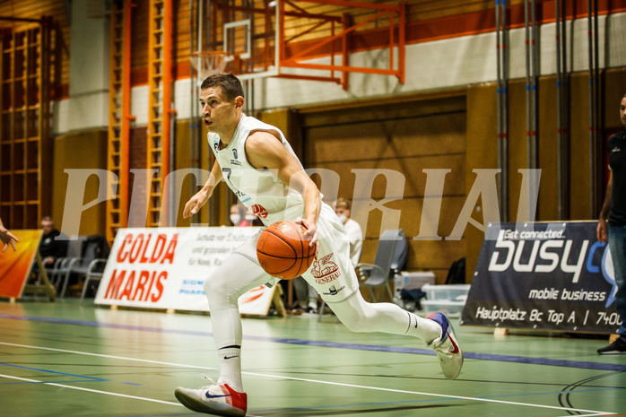 Basketball, Basketball Zweite Liga 2021/22, Grunddurchgang 2. Runde, BBC Nord Dragonz, Dornbirn Lions, Dragisa Najdanovic (7)