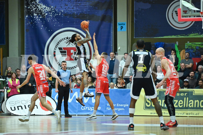Basketball Austria Cup 2024/25, Viertelfinale Flyers Wels vs. Swans Gmunden,