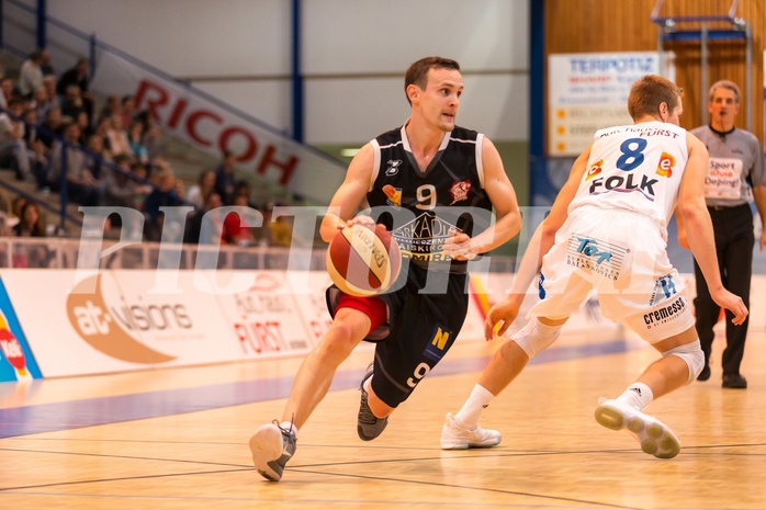 Basketball, ABL 2017/18, Grunddurchgang 5.Runde, Oberwart Gunners, Traiskirchen Lions, Benedikt Danek (9)