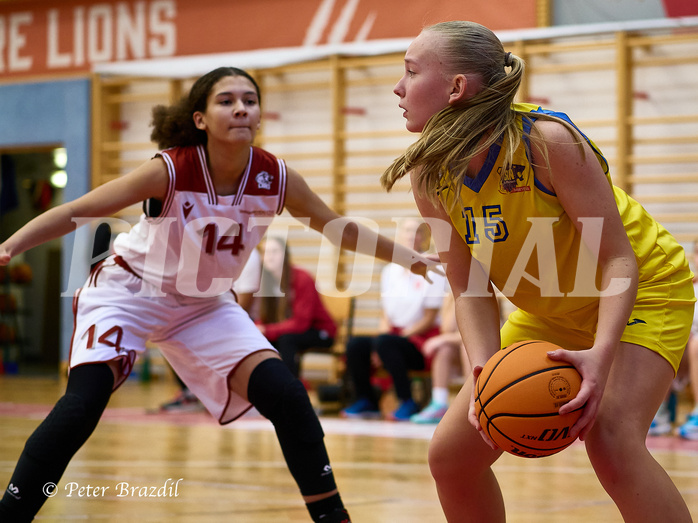 Basketball Superliga 2024/25, SLWU16 Traiskirchen Lionesses vs. UBBC Herzogenburg


