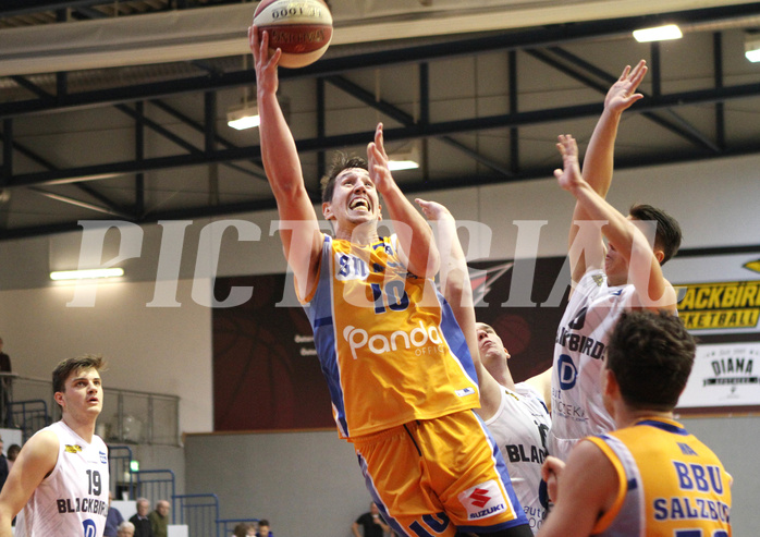 Basketball 2.Bundesliga 2019/20 Grunddurchgang 13.Runde  Güssing/Jennersdorff Blackbirds vs BBU Salzburg