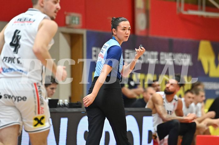 Basketball, Superliga 2024/25, Grunddurchgang 10.Runde, Flyers Wels vs. Traiskirchen Lions,
