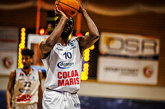 Basketball, win2day Basketball Superliga 2024/25, Grunddurchgang Runde 21
, BBC Nord Dragonz, BC Vienna, Austen Awosika (10)
