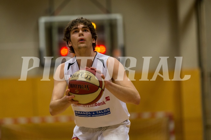 Basketball, 2.Bundesliga, Grunddurchgang 17.Runde, Mattersburg Rocks, BBU Salzburg, Felix REIMANN (12)