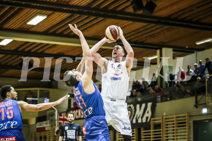 Basketball, ABL 2018/19, CUP Achtelfinale, Mattersburg Rocks, Kapfenberg Bulls, Corey HALETT (16)