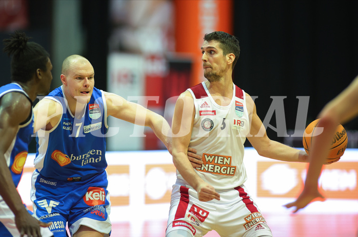 Basketball Superliga 2023/24, Gruunddurchgang 21.Runde BC Vienna vs. Oberwart Gunners


