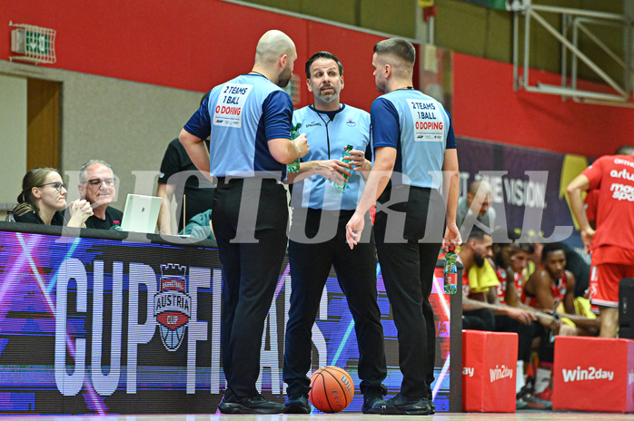 Basketball Austria Cup 2024/25, Viertelfinale Flyers Wels vs. Swans Gmunden,