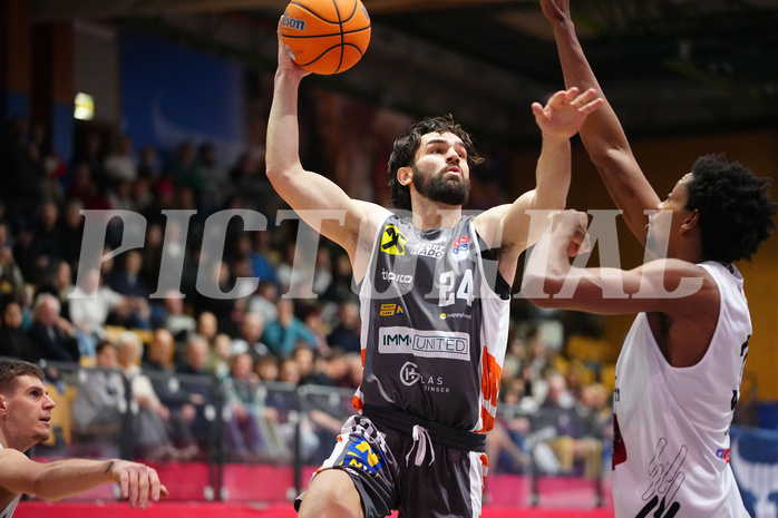 Win2day Basketball Superliga 2024/25, Grunddurchgang, 16. Runde, Kapfenberg vs. Klosterneuburg


