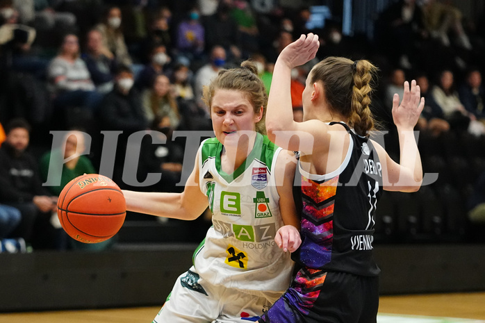 Basketball Damen Superliga 2021/22, Halbfinale Spiel 2, UBI Graz vs. Vienna United