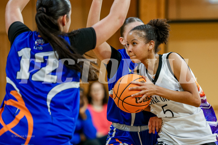 05.04.2025 Österreichischer Basketballverband 2024/25, SLWU16 Vienna United vs. DBB  Basketgirls Wels