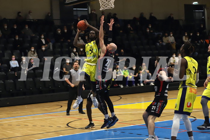 Basketball Superliga 2021/22, Grunddurchgang 13.Runde UBSC Graz vs. Raiffeisen Flyers Wels