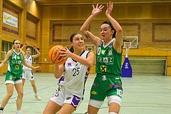 Basketball Damen Superliga 2023/24, Grunddurchgang 13.Runde Vienna United vs. UBI Graz


