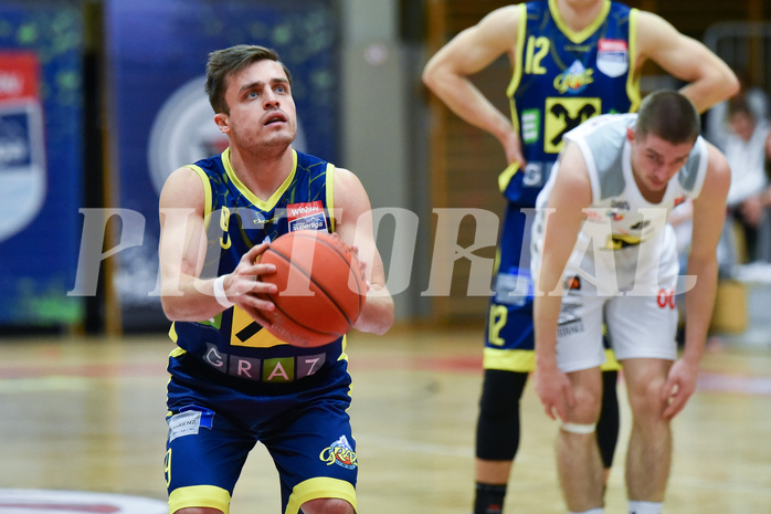 Win2Day Basketball Superliga 2022/23, Grunddurchgang 18.Runde, Flyers Wels vs. UBSC Graz,