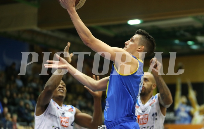 Basketball ABL 2017/18, Grunddurchgang 28.Runde Kapfenberg Bulls vs. UBSC Graz
